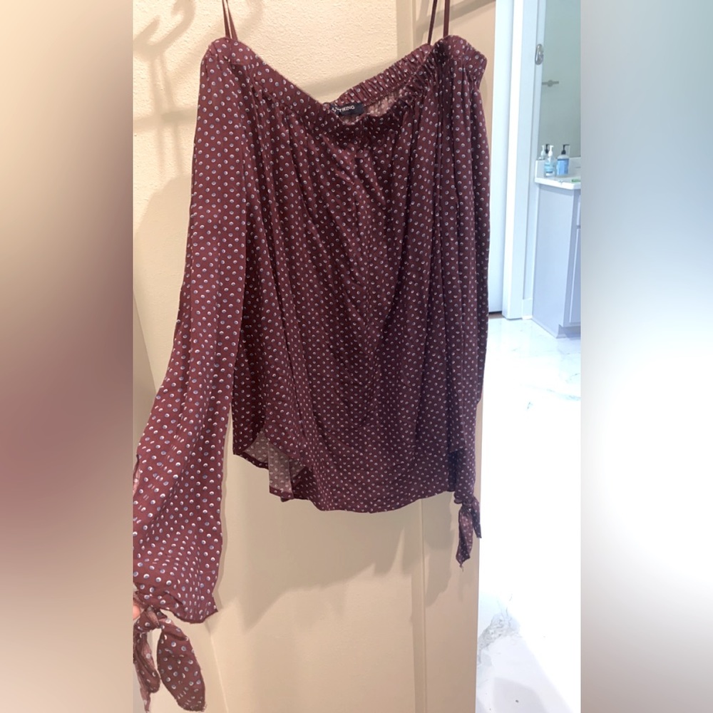 Off shoulder blouse
